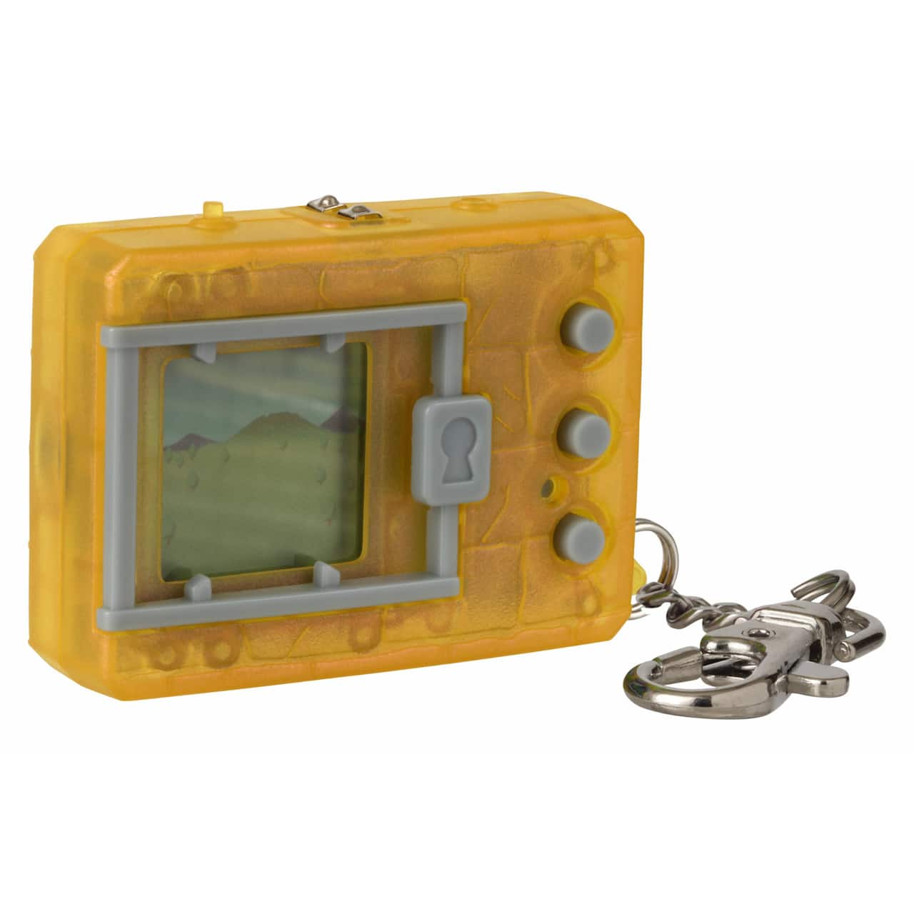 Bandai Translucent Yellow Original Digimon Digivice Virtual Pet